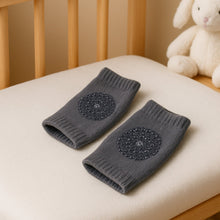 Dark Grey Toddler Wool Knit Leg Warmer (Knee Guard)